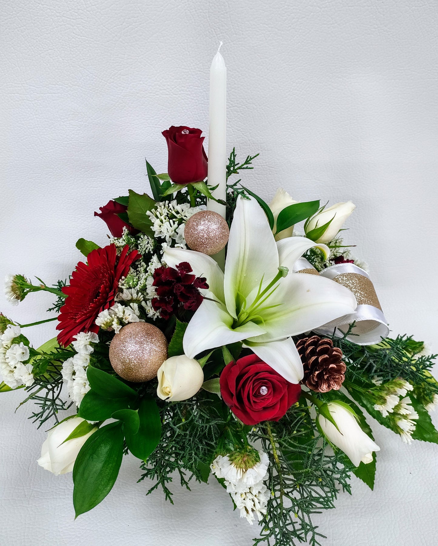 Indulgent Christmas Arrangement Gift Case