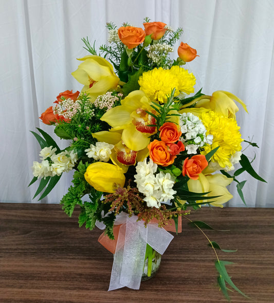 Blooms In A Vase