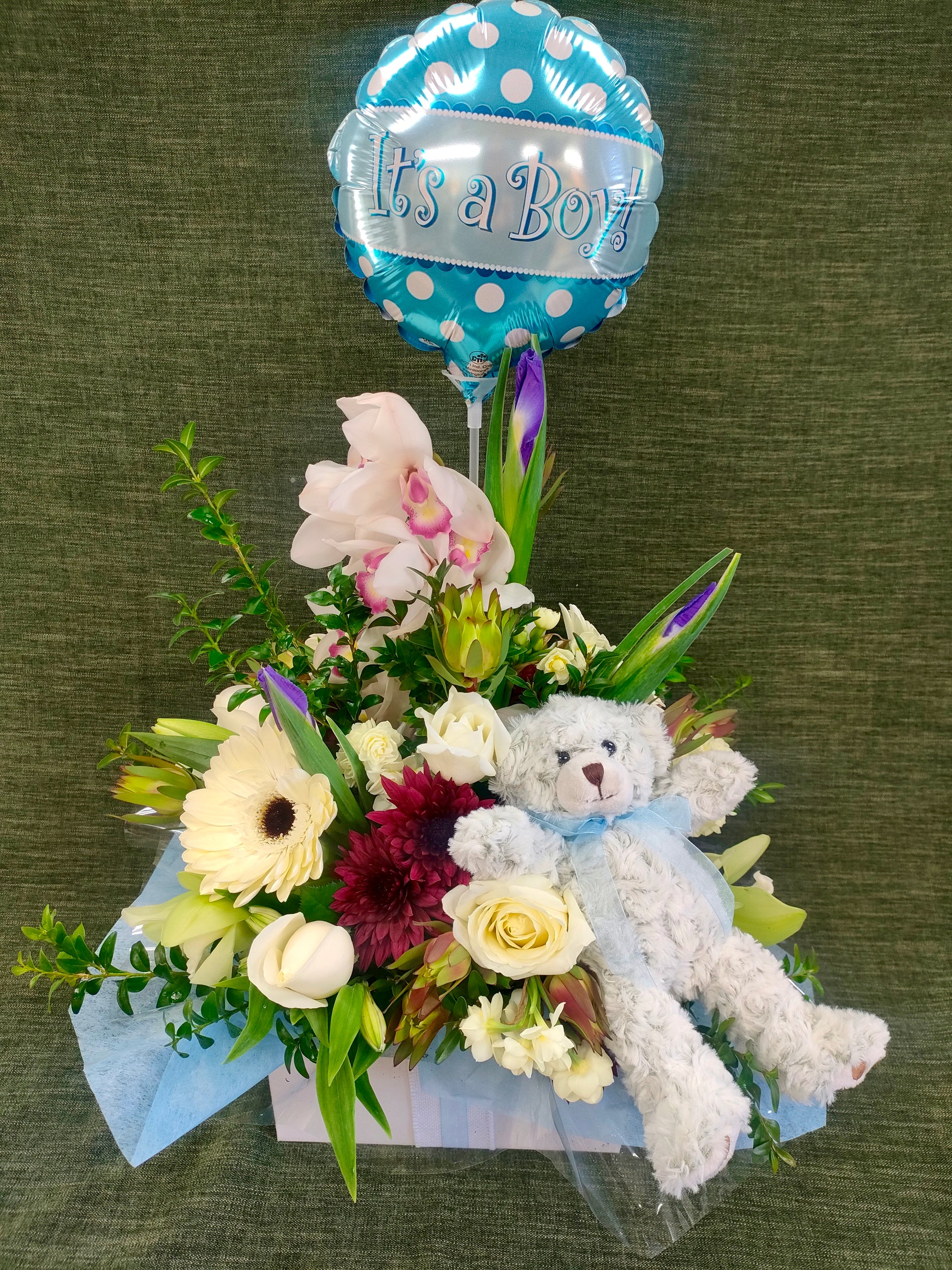 Baby Flower Bundle – Bridgets Flowers and Gifts