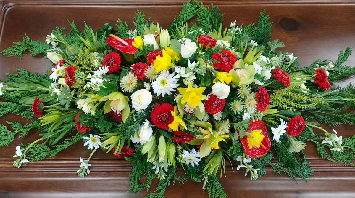 Funeral Casket Flowers